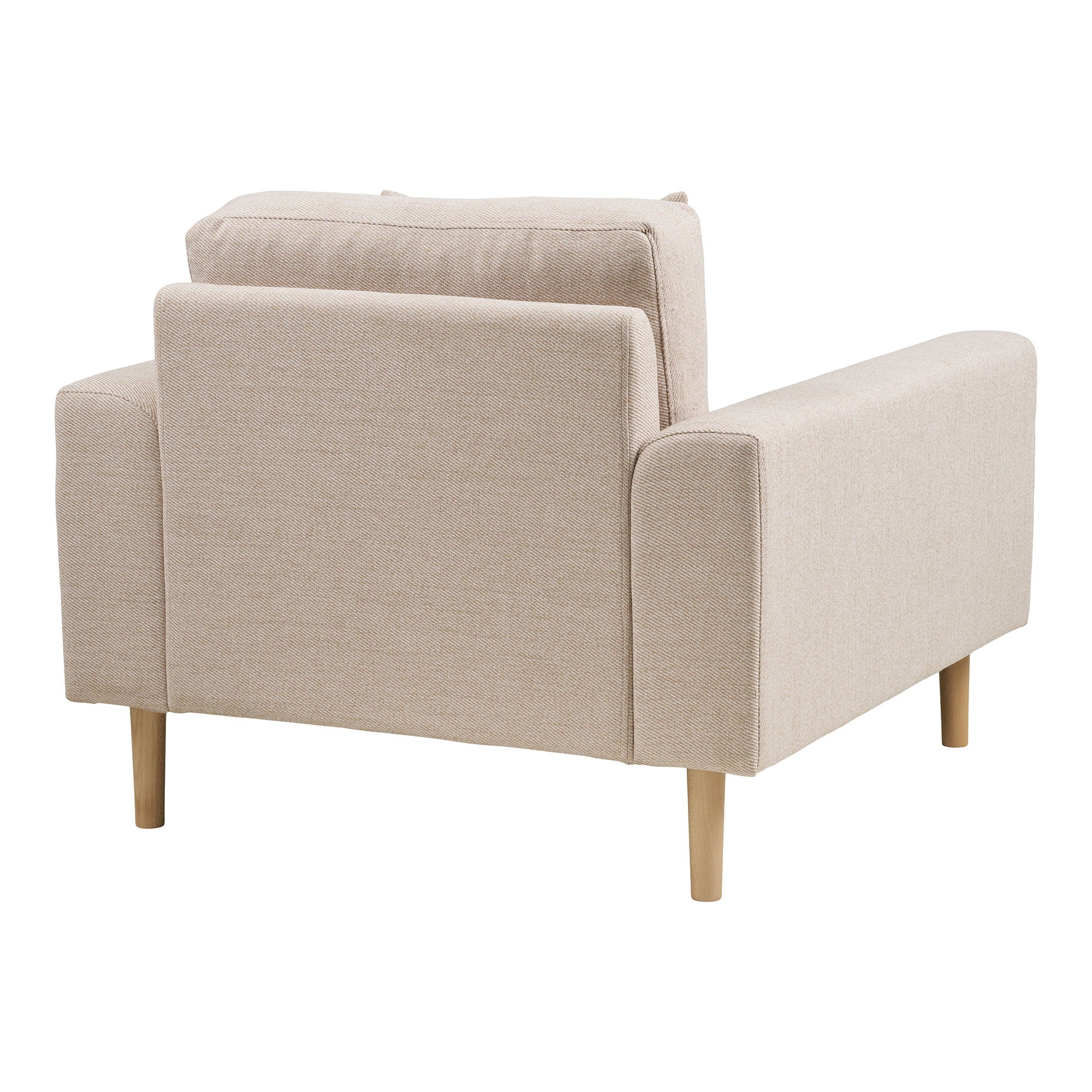 Lido – Loungesessel, sandfarben, modern & komfortabel, 92 × 90 × 54 cm